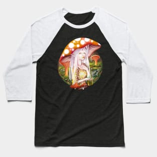 The Mushroom Queen Baseball T-Shirt